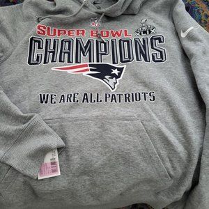 Nike Brand New England Patriots Championship Hoodie